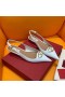 Valentino Vlogo Slingback Ballerinas Women Calfskin White