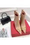 Valentino VLogo Sigture Ankle Booties Women Calfskin Apricot