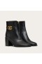 Valentino VLogo Signature Ankle Boots 70MM Women Calfskin Black