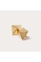 Valentino Mini Rockstud Earrings In Metal Gold