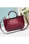 Valentino Small VLogo Escape Tote In Grained Calfskin Burgundy
