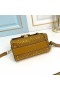 Valentino Mini Vsling Handbag With Sparkling Crystals In Calfskin Brown