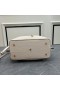 Valentino Small VLogo Escape Tote In Grained Calfskin Beige