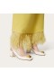 Valentino One Stud Slingback Pumps Women Patent Leather White