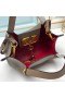 Valentino Small VLogo Escape Tote In Grained Calfskin Coffee