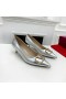 Valentino VLogo Signature Pumps With Crystals Women Calfskin Silver