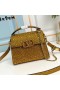 Valentino Mini Vsling Handbag With Sparkling Crystals In Calfskin Brown