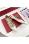 Valentino Rockstud Ballerina Flats With T-Strap Women Patent Leather White