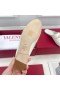 Valentino VLogo Chained Slip-On Mules Women Calfskin White