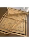 Valentino VLogo Scarf 50 Women Twill Silk Yellow