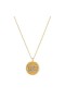 Valentino VLogo Signature Pendant Necklace In Metal With Crystals Gold