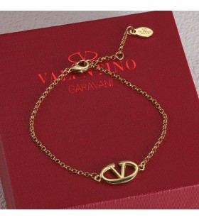 Valentino VLogo Signature Chain Bracelets In Metal Gold