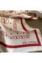 Valentino VLogo Sál 50 Nők Twill Selyem Bézs