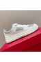 Valentino Freedots Alacsony Szárú Cipő Unisex Borjúbőr Fehér/Szürke