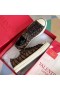 Valentino Totaloop Low-Top Sneakers Unisex Toile Iconographe Fabric Coffee