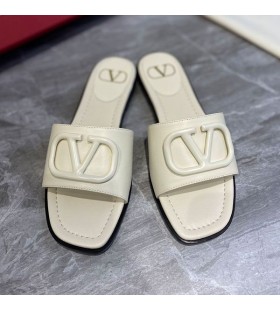 Valentino VLogo Aláírás Diák Terepszínű Logo Női Borjúbőr Fehér