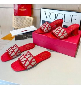 Valentino Diák Nők Még Iconographe Szövet Piros
