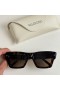 Valentino VLS106A Squared Sunglasses Fráma Aicéatáit Caife