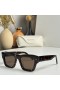 Valentino VLS106A Squared Sunglasses Fráma Aicéatáit Caife