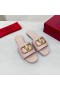 Valentino VLogo Síniú Sleamhnáin Mná Calfskin Silíní