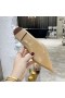 Valentino VLogo Síniú Ballerina Árasáin Le Criostail Mná Calfskin Óir