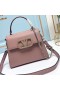 Valentino Beag Vsling Mála Láimhe Le Jewel Bróidnéireacht I Calfskin Grained Pink