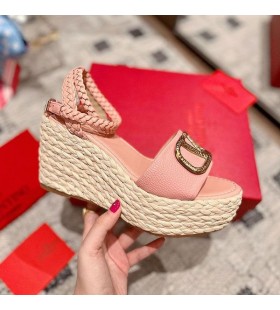 Valentino VLogo Síniú Dingeacha Le Strap Rúitín Mná Calfskin Silíní