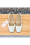 Valentino VLogo Firma Slingback Ballerine Donna Vernice Bianco