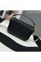 Valentino Alltime Borsa A Spalla In Tessuto E Pelle Di Vitello Nero