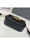 Valentino Alltime Borsa A Spalla In Tessuto E Pelle Di Vitello Nero