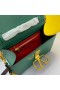 Valentino Piccolo Vsling Borsa In Granulosa Pelle Di Vitello Verde