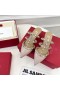 Valentino Rockstud Heeled Mules With Straps Women Patent Leather Pink