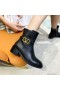 Valentino VLogo Signature Ankle Boots 40MM Women Calfskin Black