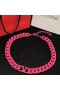 Valentino VLogo Kjede Choker I Metall Med Lilla Krystaller