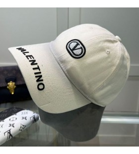 Valentino VLogo Signatur Brev Baseball Lue I Bomull Hvit