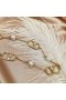 Valentino VLogo Signature Necklace In Metal With VLogos and Pearls Gold