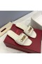 Valentino VLogo Chain Slides Women Calfskin White
