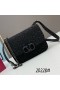 Valentino Mici Vsling Geanta Crossbody Cu Spumant Știfturi În Piele De Căprioară Negru