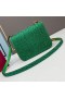 Valentino Mici Vsling Geanta Crossbody Cu Cristale Strălucitoare Din Piele Intoarsa Verde