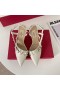 Ovocné Rockstud Slingback Čerpadlá S Asymetrickým-Popruhy Ženy Teľacina Biela