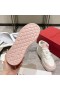 Ovocné Jeden Stud XL Mid-Top Tenisky Ženy Nappa Kože Biela/Ružová
