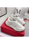 Ovocné Lacerunner Tenisky S VLogo Unisex Čipky a Oka Biela