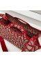Velika Shopping bag Valentino La Troisieme Od tkanine Toile Iconographe Crvene boje