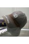 Valentino VLogo Signature Letter Baseball Cap In Cotton Grey