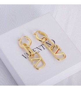 Valentino VLogo Signatur Pin-Örhängen I Metall Guld