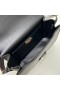 Valentino Pequeño VLogo Flap Bolsa De Hombro De Piel De Becerro Negro