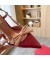 فالنتينو Rockstud القوس مضخات Slingback في النساء عنابي جلد العجل