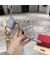 فالنتينو Rockstud سميكة ذات الكعب العالي الشرائح النساء براءات الاختراع والجلود السماء الزرقاء