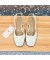 فالنتينو VLogo التوقيع Slingback في الشقق النساء براءات الاختراع والجلود البيضاء