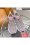 Valentino VLogo Shegoes Sneakers Unisex Leather and Mesh White/Pink